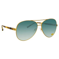 Thumbnail for NO 21 x Linda Farrow Tortoiseshell Sunglasses N21S40C3SUN