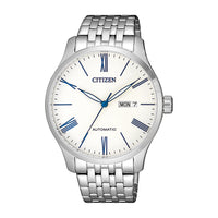 Thumbnail for Citizen Men's Automatic Dress Watch White Dial 40mm