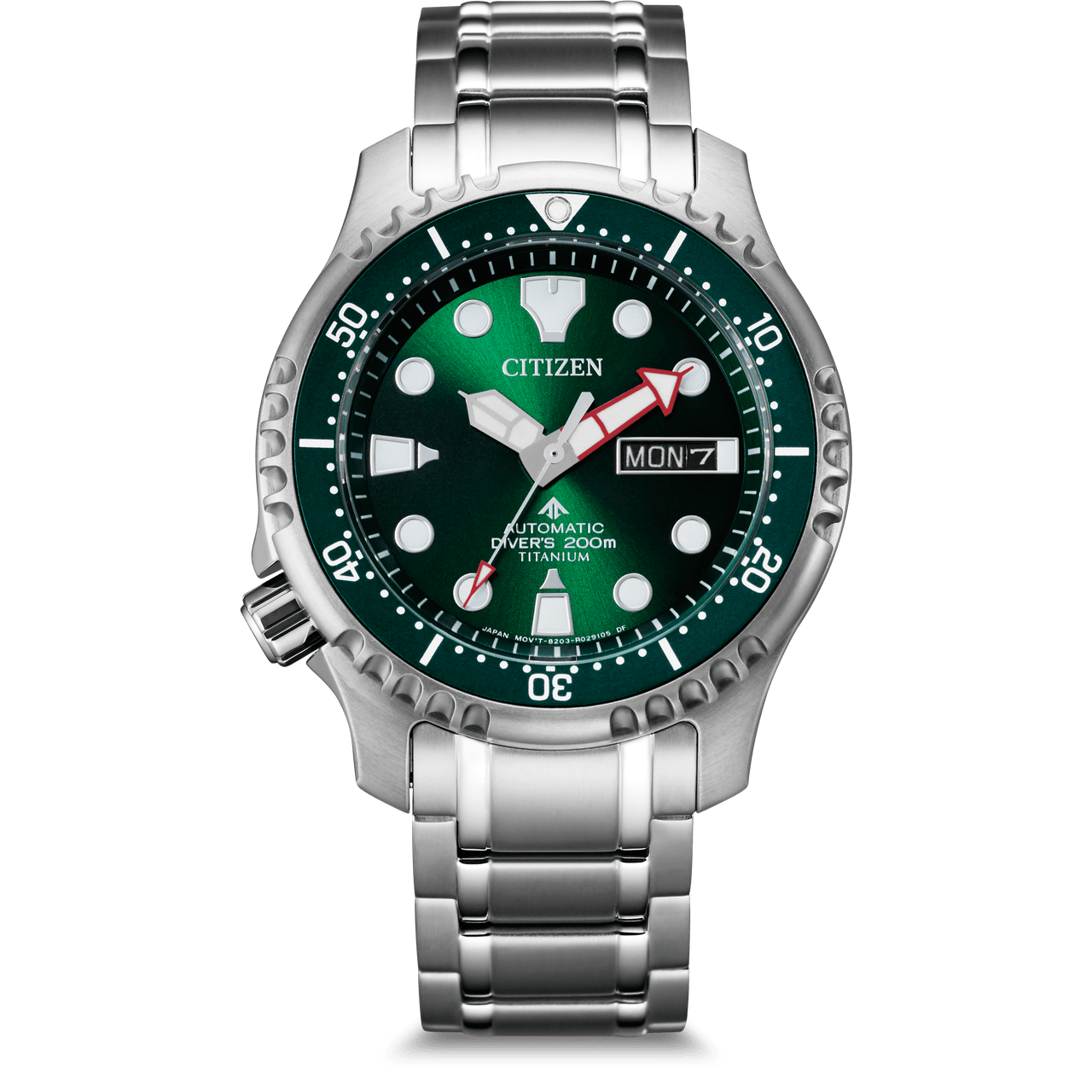 Citizen Promaster Automatic Titanium Green Men s Watch NY0100 50XE