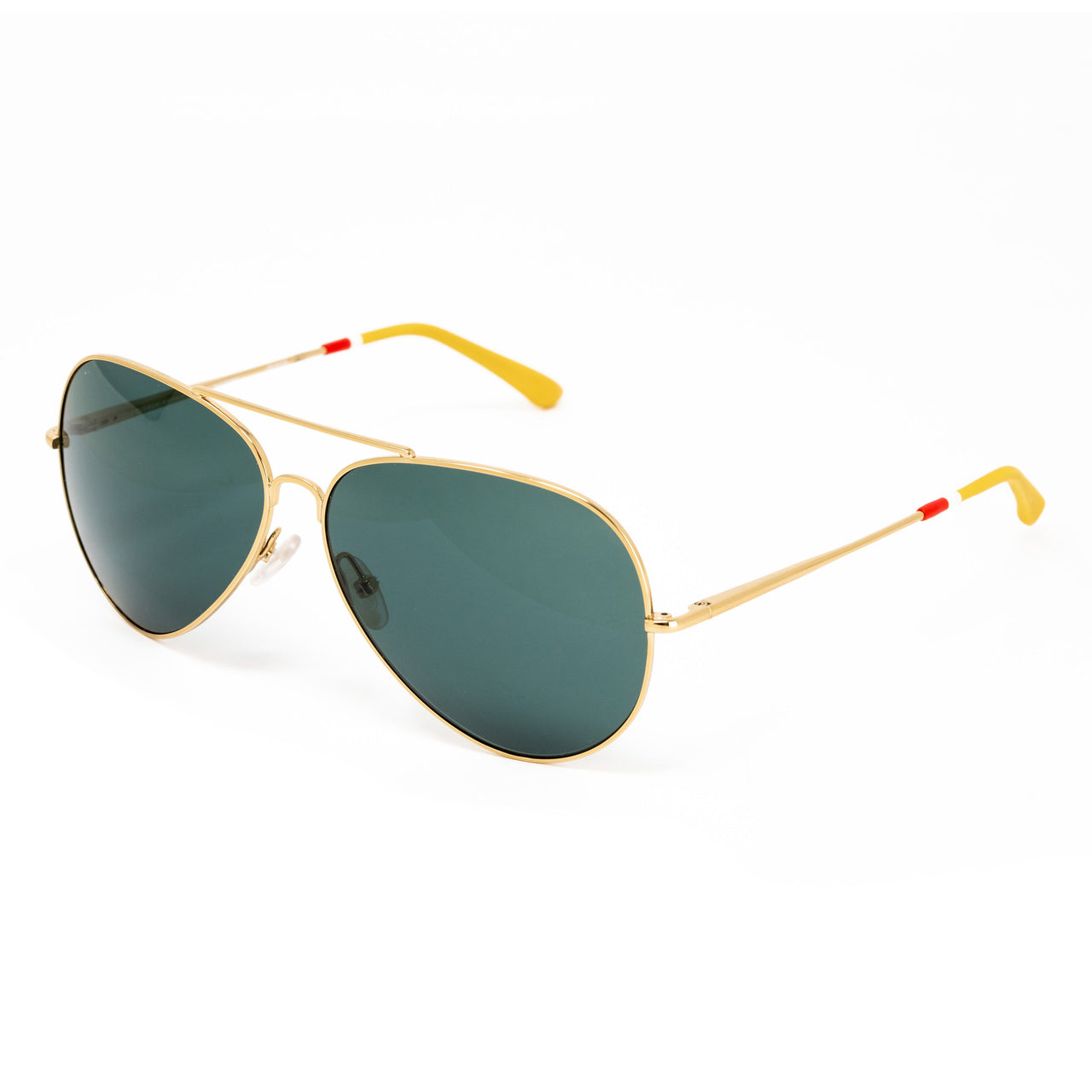 Orlebar Brown x Linda Farrow Green Sunglasses OB10C10SUN
