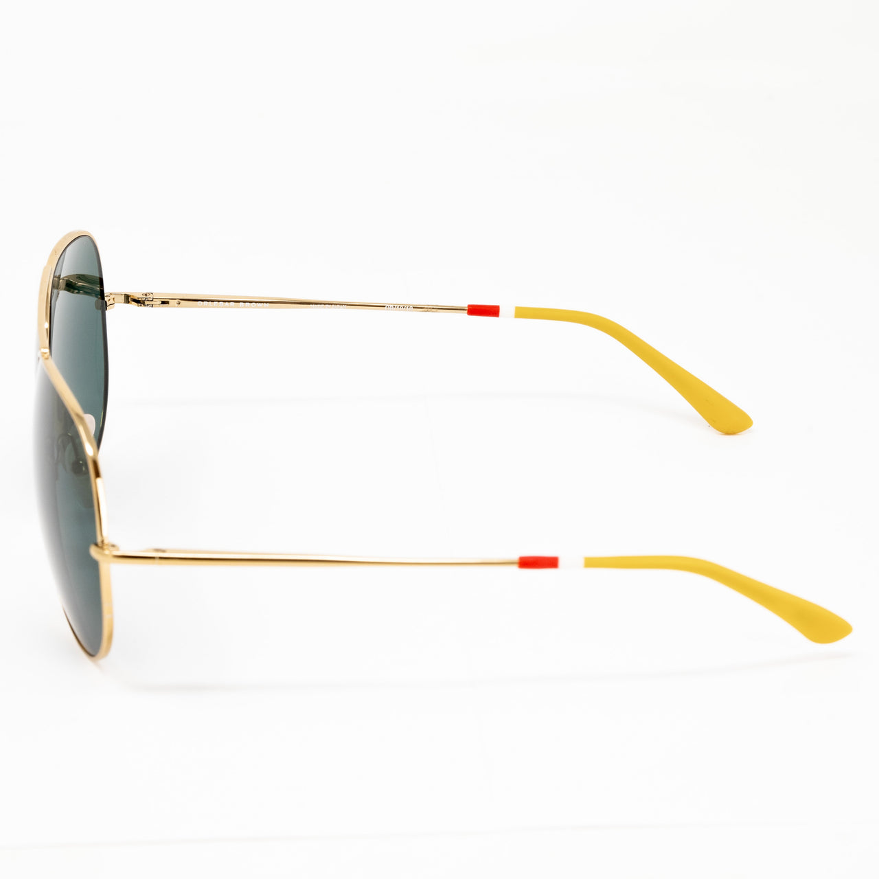 Orlebar Brown x Linda Farrow Green Sunglasses OB10C10SUN