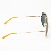 Thumbnail for Orlebar Brown x Linda Farrow Green Sunglasses OB10C10SUN