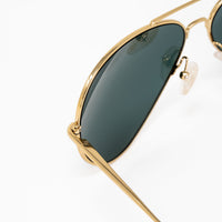 Thumbnail for Orlebar Brown x Linda Farrow Green Sunglasses OB10C10SUN