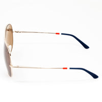 Thumbnail for Orlebar Brown x Linda Farrow Brown Sunglasses OB10C15SUN