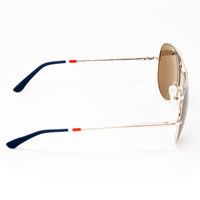 Thumbnail for Orlebar Brown x Linda Farrow Brown Sunglasses OB10C15SUN