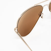 Thumbnail for Orlebar Brown x Linda Farrow Brown Sunglasses OB10C15SUN