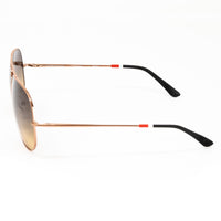 Thumbnail for Orlebar Brown x Linda Farrow Rose gold Sunglasses OB10C8SUN