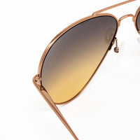 Thumbnail for Orlebar Brown x Linda Farrow Rose gold Sunglasses OB10C8SUN