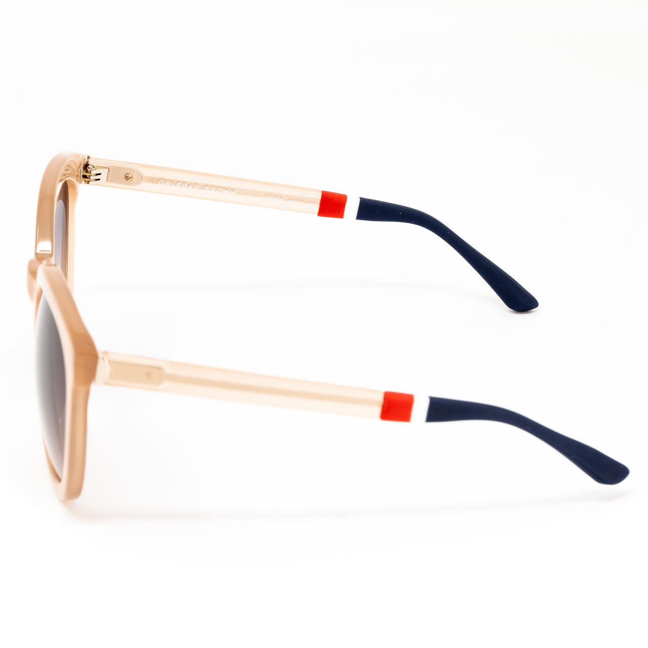 Orlebar Brown x Linda Farrow Beige Sunglasses OB16C4SUN