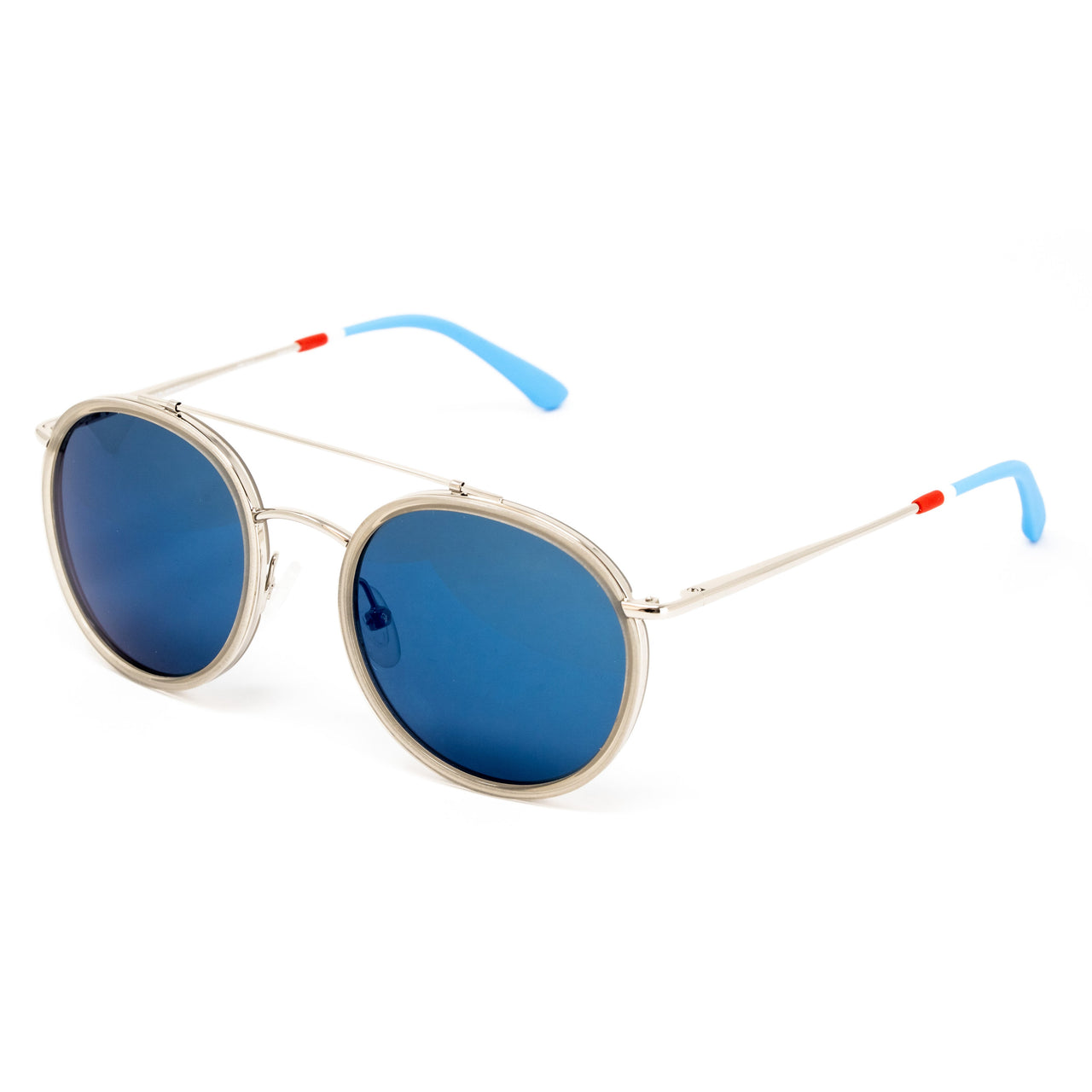 Orlebar Brown x Linda Farrow Blue Sunglasses OB20C3SUN