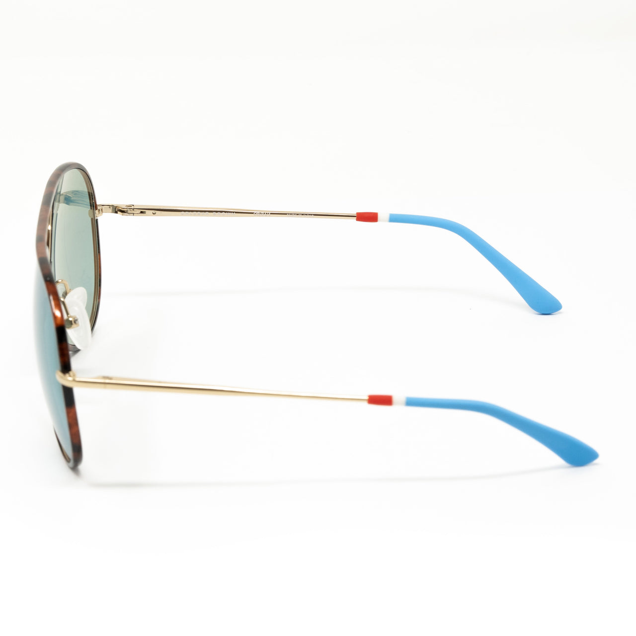 Orlebar Brown x Linda Farrow Blue Sunglasses OB34C4SUN