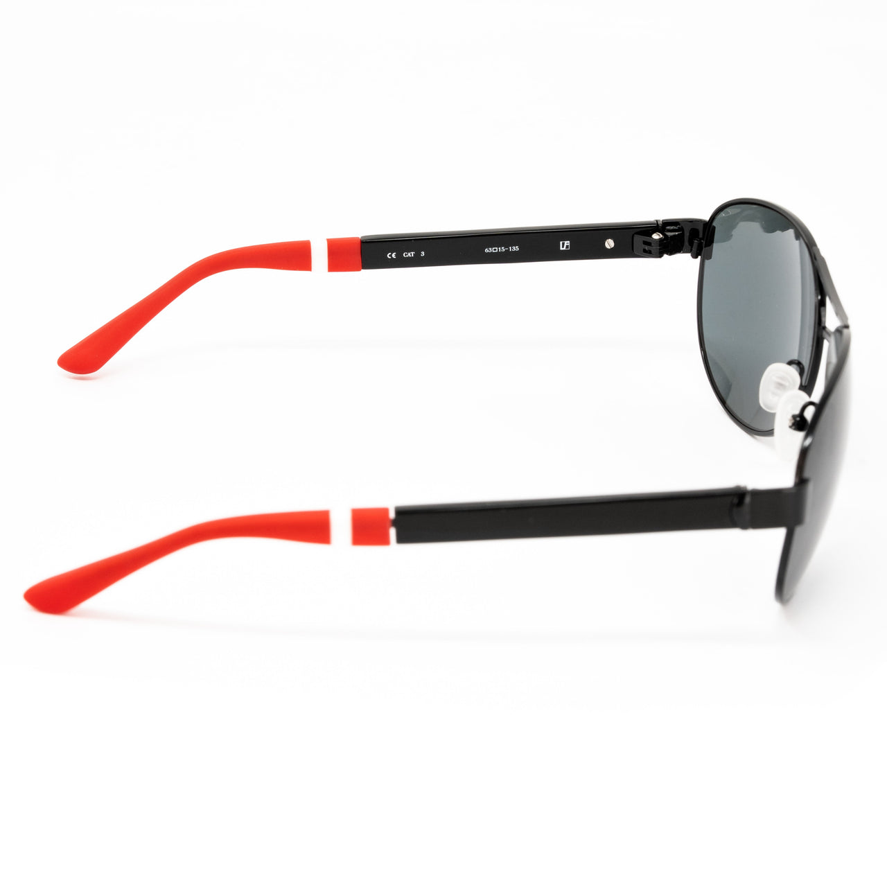 Orlebar Brown x Linda Farrow Black Sunglasses OB38C1SUN