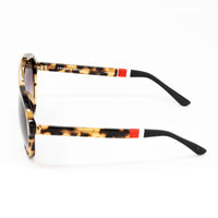 Thumbnail for Orlebar Brown x Linda Farrow Tortoiseshell Sunglasses OB41C3SUN