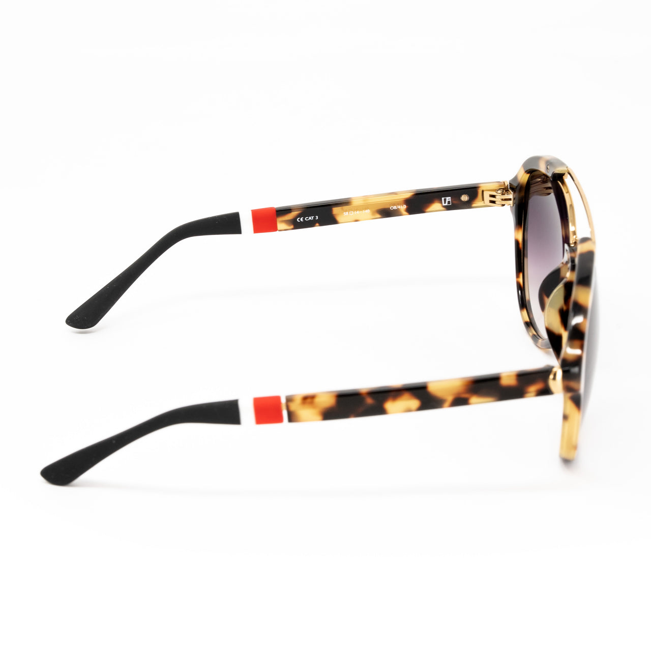 Orlebar Brown x Linda Farrow Tortoiseshell Sunglasses OB41C3SUN