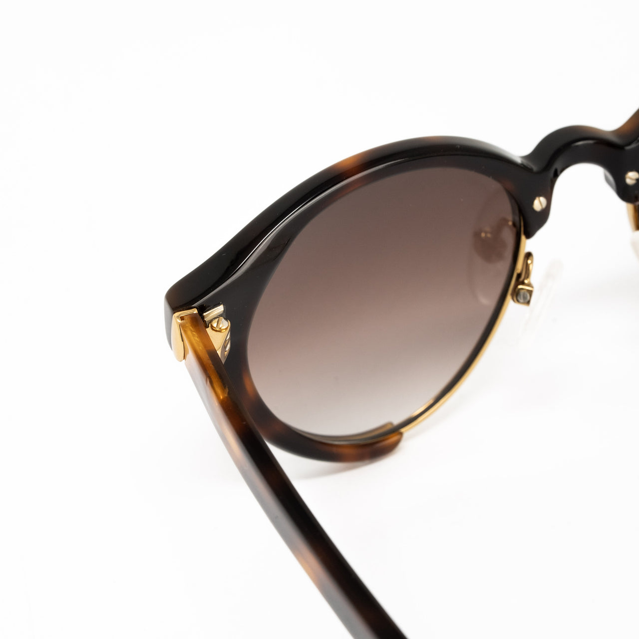 Orlebar Brown x Linda Farrow Tortoiseshell Sunglasses OB47C2SUN