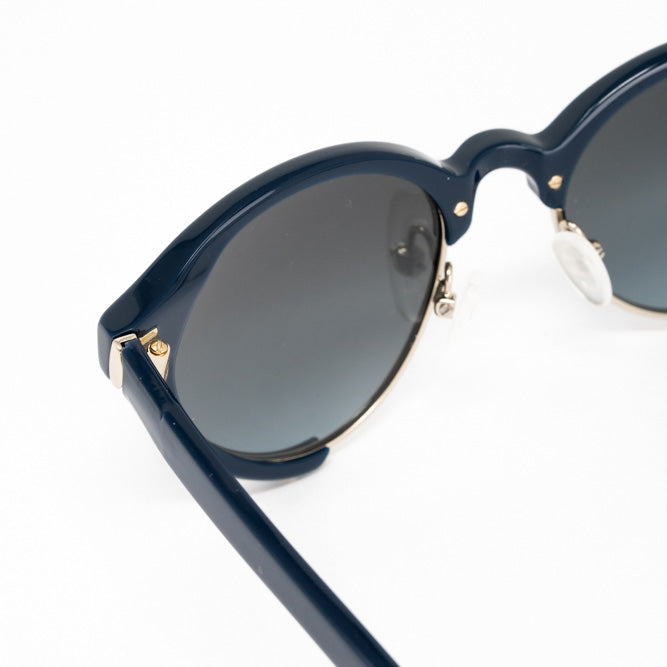 Orlebar Brown x Linda Farrow Navy Sunglasses OB47C3SUN