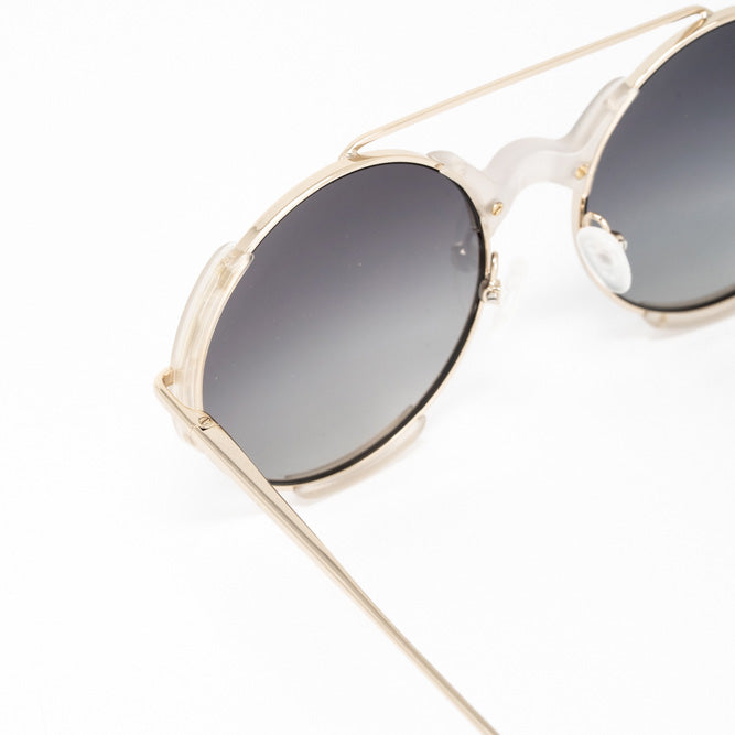 Orlebar Brown x Linda Farrow Gold Sunglasses OB49C4SUN