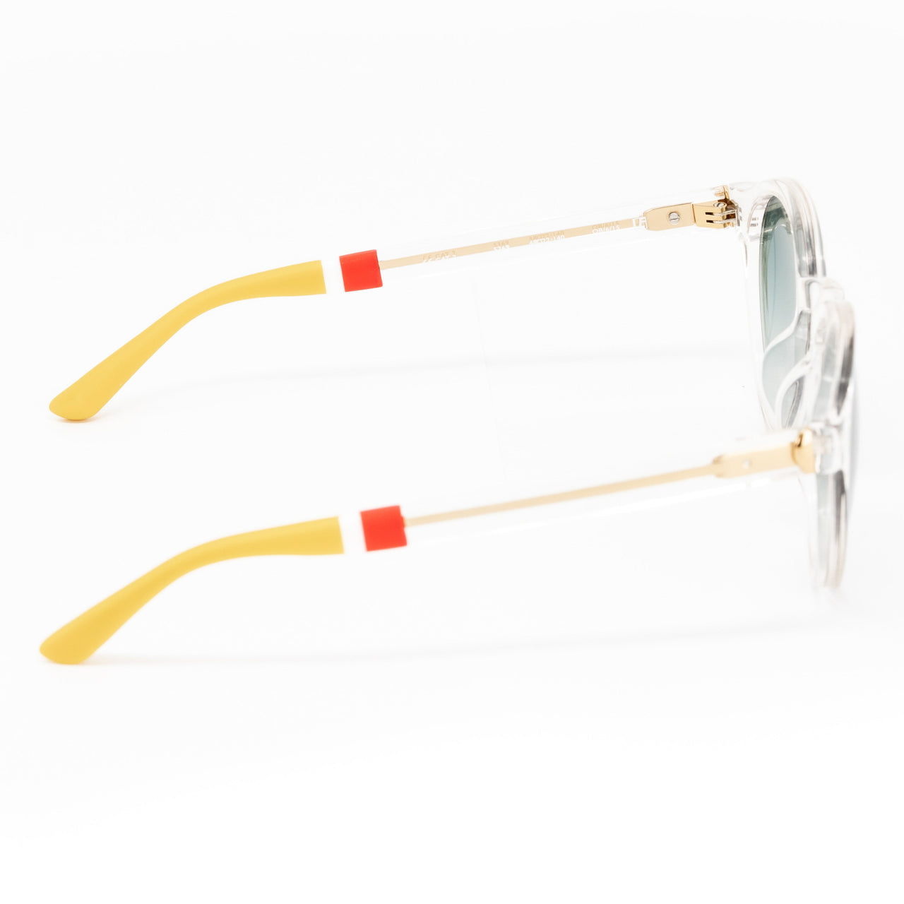 Orlebar Brown x Linda Farrow Clear Sunglasses OB6C15SUN