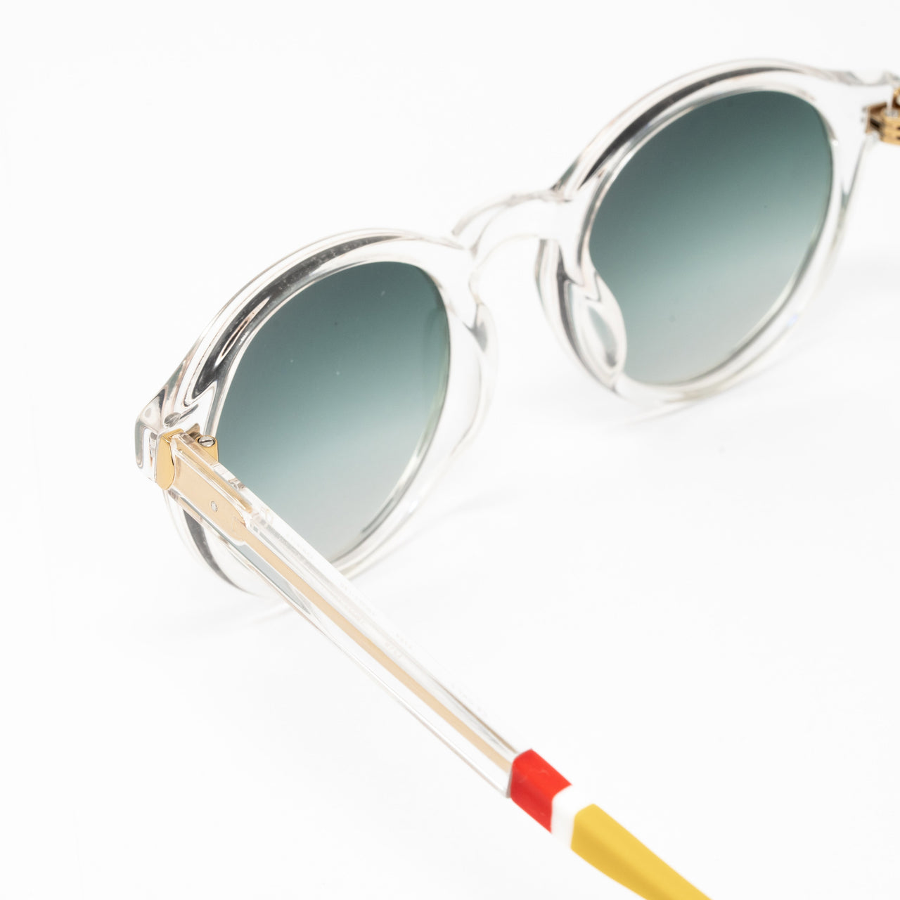 Orlebar Brown x Linda Farrow Clear Sunglasses OB6C15SUN