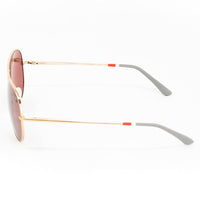 Thumbnail for Orlebar Brown x Linda Farrow Rose Gold Sunglasses OB9C8SUN