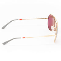 Thumbnail for Orlebar Brown x Linda Farrow Rose Gold Sunglasses OB9C8SUN