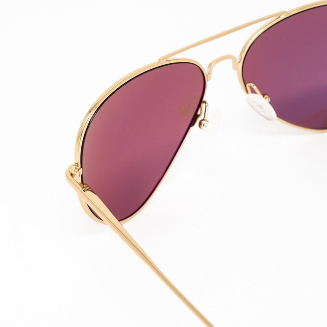 Orlebar Brown x Linda Farrow Rose Gold Sunglasses OB9C8SUN
