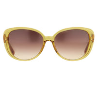 Thumbnail for Oscar De La Renta x Linda Farrow Honey-toned Sunglasses ODLR47C5SUN