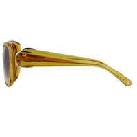 Thumbnail for Oscar De La Renta x Linda Farrow Honey-toned Sunglasses ODLR47C5SUN