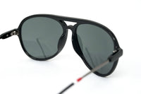 Thumbnail for Orlebar Brown Unisex Aviator Sunglasses Black Gunmetal OB/24/1