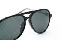 Thumbnail for Orlebar Brown Unisex Aviator Sunglasses Black Gunmetal OB/24/1