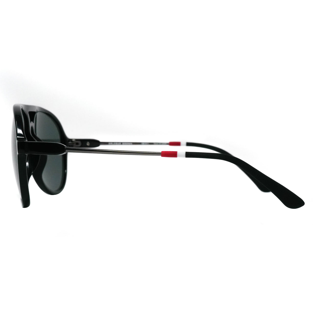 Orlebar Brown Unisex Aviator Sunglasses Black Gunmetal OB/24/1
