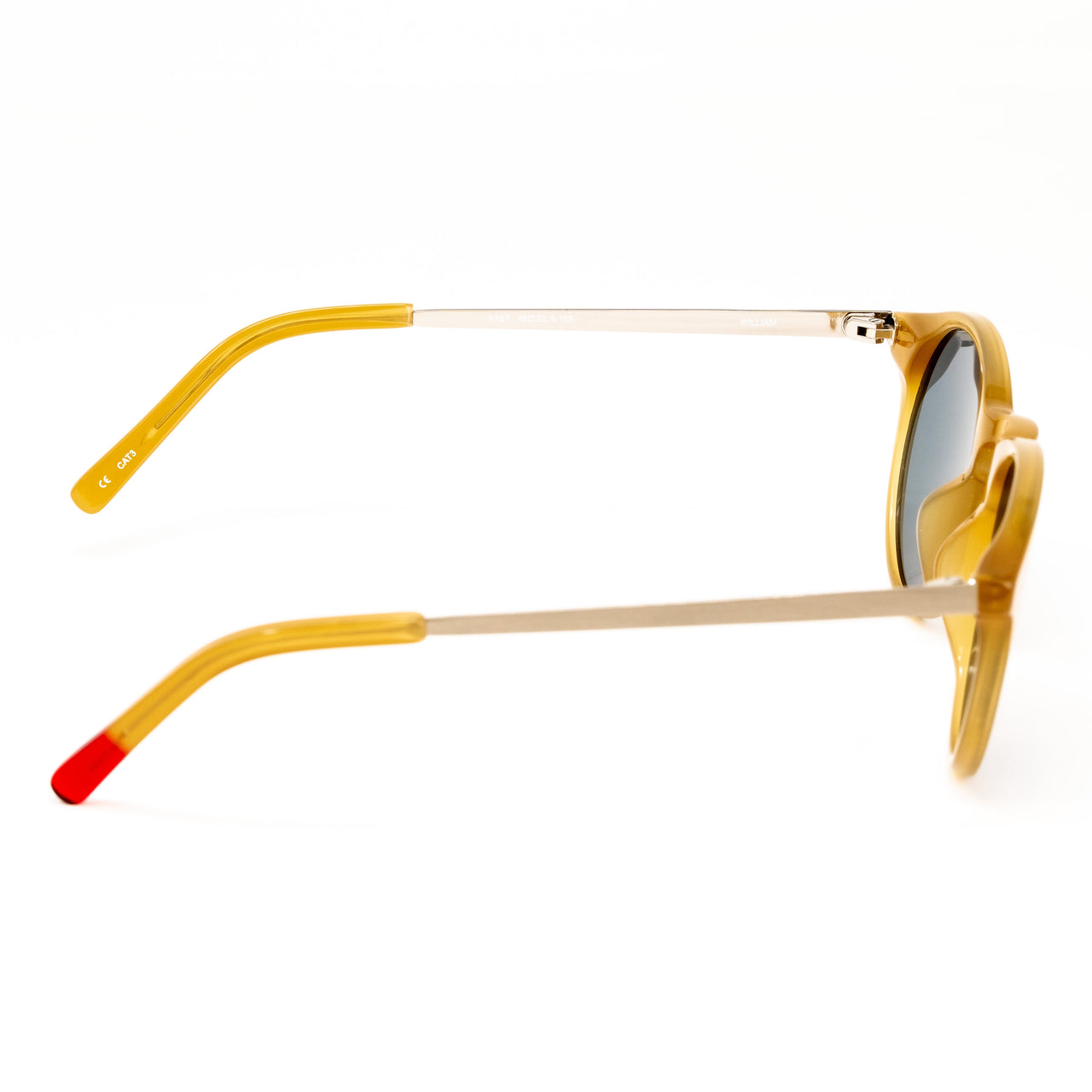Oliver Spencer x Linda Farrow Yellow Sunglasses OS5C7SUN