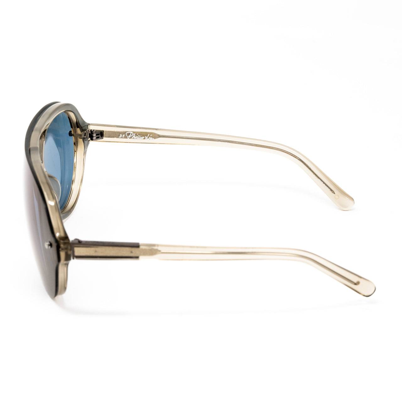 Phillip Lim x Linda Farrow Blue Sunglasses PL117C2SUN
