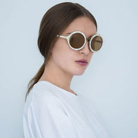 Thumbnail for Phillip Lim x Linda Farrow Yellow Sunglasses PL11C27SUN