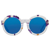 Thumbnail for Phillip Lim x Linda Farrow Blue Sunglasses PL141C4SUN