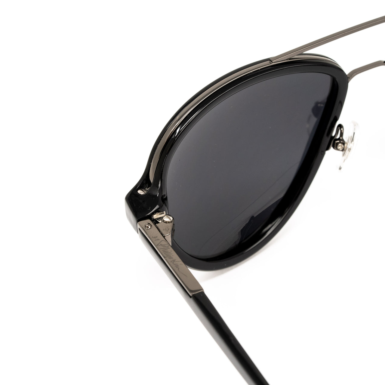 Phillip Lim x Linda Farrow Black Sunglasses PL16C1SUN
