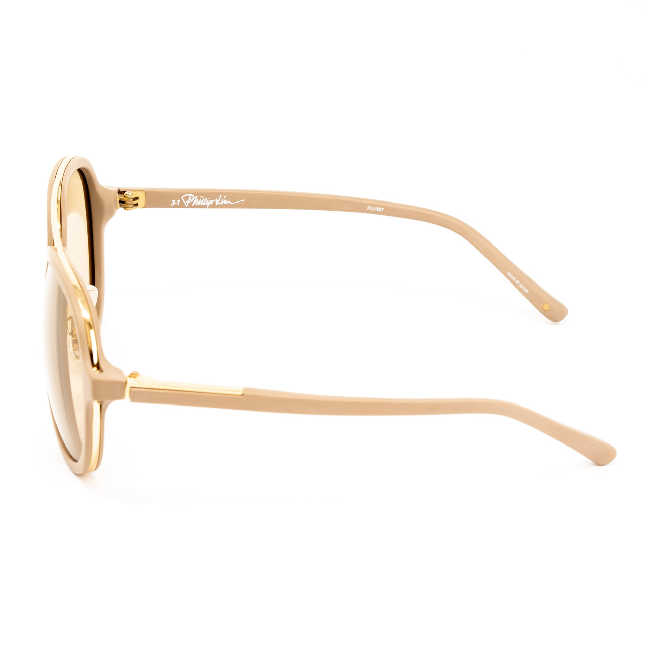 Phillip Lim x Linda Farrow Beige Sunglasses PL16C7SUN