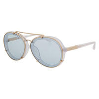Thumbnail for Phillip Lim x Linda Farrow White Blue Sunglasses PL170C1SUN
