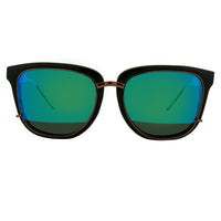 Thumbnail for Phillip Lim x Linda Farrow Blue Mirror Sunglasses PL176C6SUN