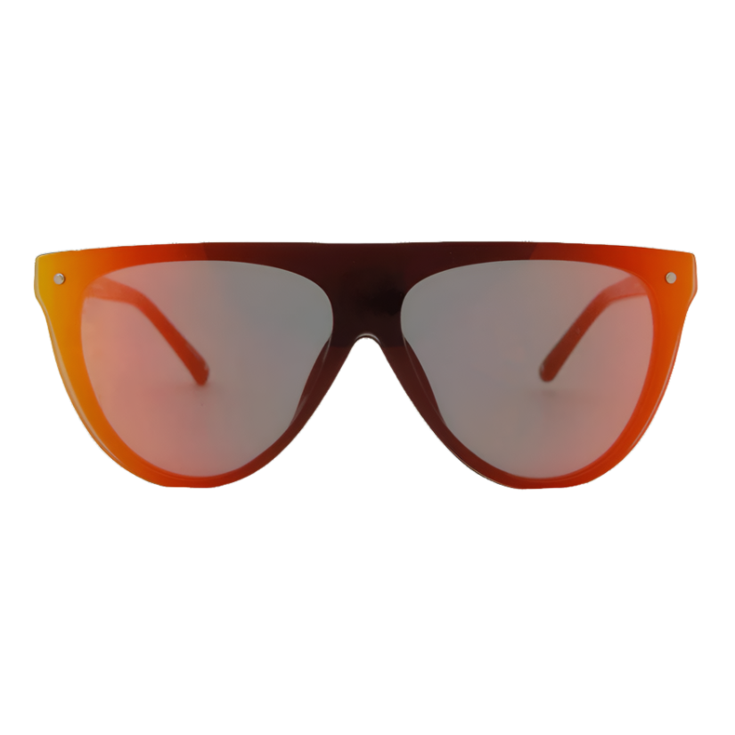 Phillip Lim x Linda Farrow Orange Mirror Sunglasses PL18C1SUN