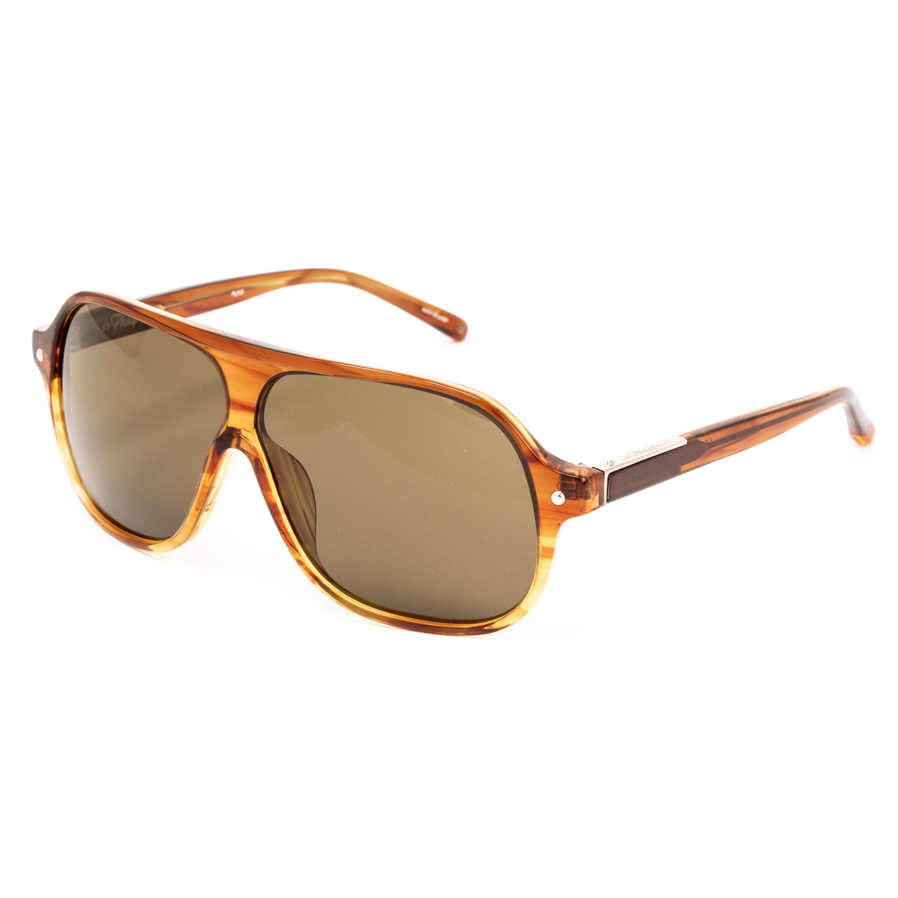 Phillip Lim x Linda Farrow Brown Sunglasses PL1C2SUN