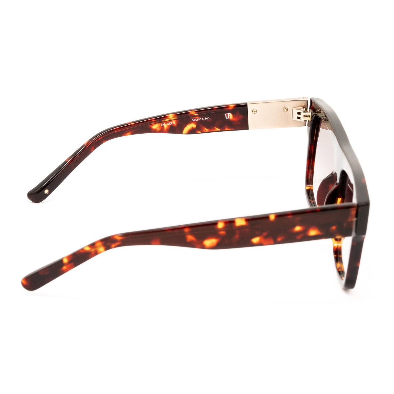 Phillip Lim x Linda Farrow Tortoiseshell Sunglasses PL30C5SUN