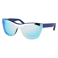 Thumbnail for Phillip Lim x Linda Farrow Blue Mirror Sunglasses PL34C8SUN