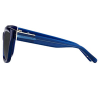 Thumbnail for Phillip Lim x Linda Farrow Black Blue Sunglasses PL51C18SUN