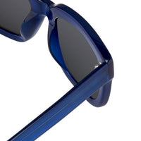 Thumbnail for Phillip Lim x Linda Farrow Black Blue Sunglasses PL51C18SUN