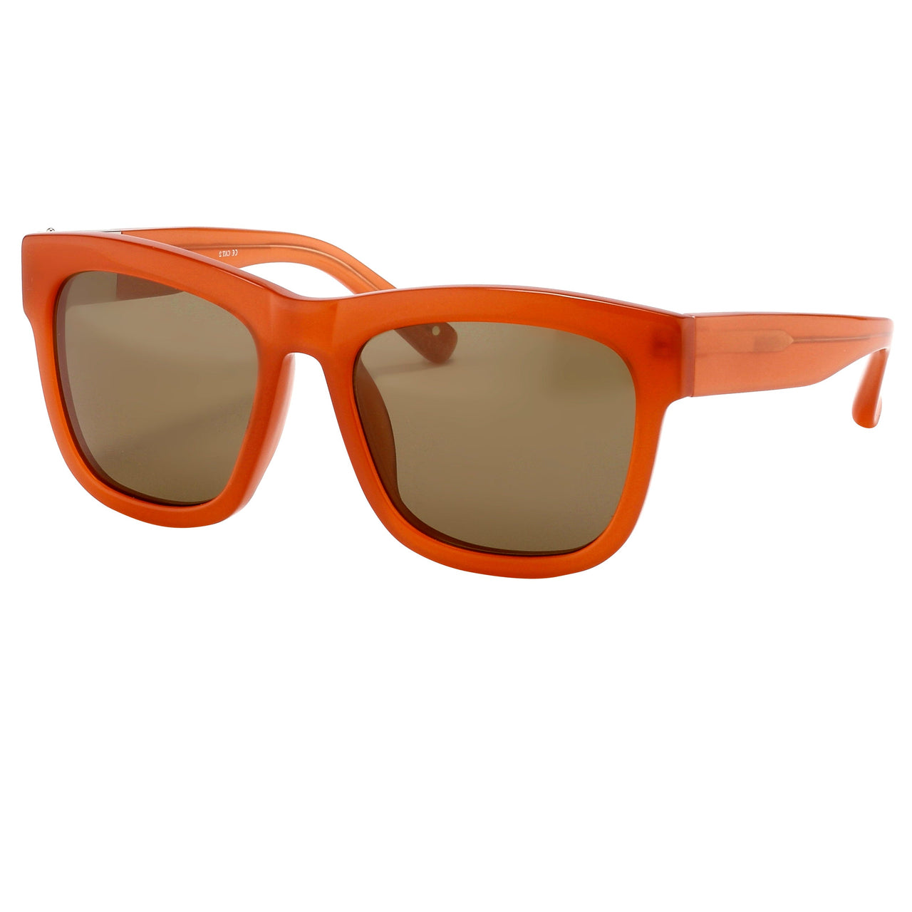 Phillip Lim x Linda Farrow Red Brown Sunglasses PL6C8SUN