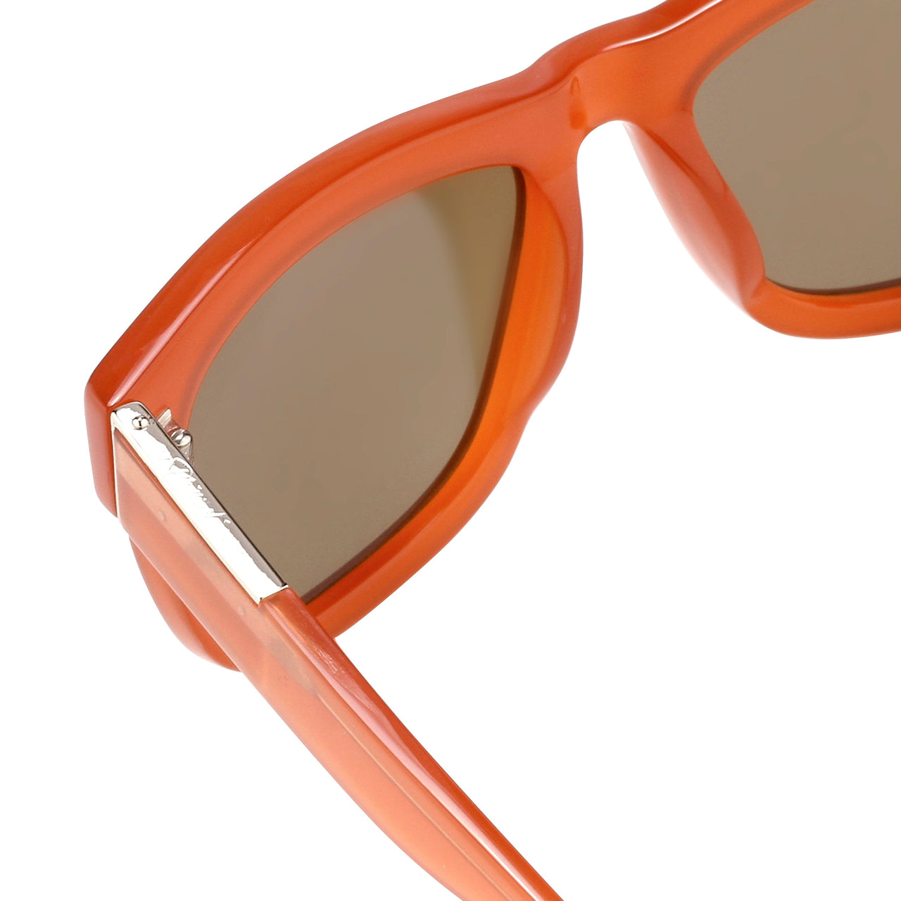 Phillip Lim x Linda Farrow Red Brown Sunglasses PL6C8SUN