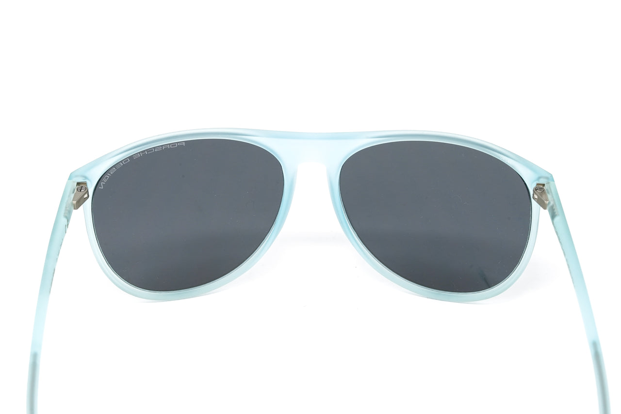 Porsche Design Unisex Sunglasses Pilot Grey Mirror Lenses  P8596 D