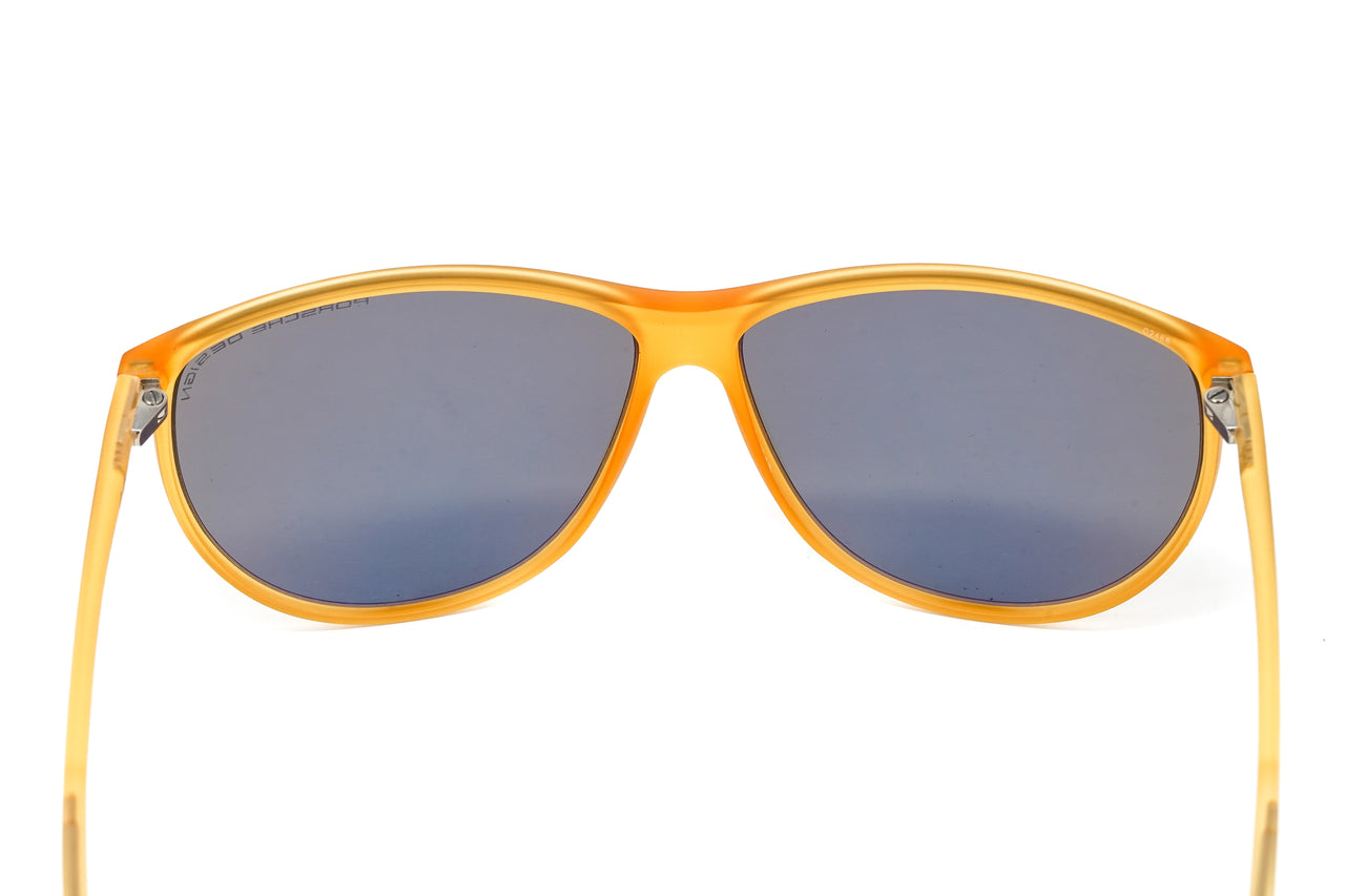 Porsche Design Unisex Sunglasses Pilot Orange P8601 C