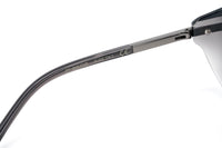 Thumbnail for Porsche Design Ladies Sunglasses Oversized Cat Eye Dark Grey Mirror P8602 A